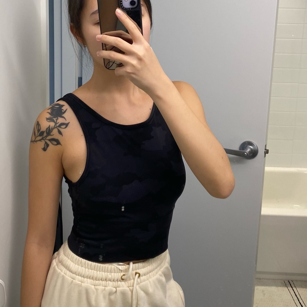 Lululemon Power Pivot Tank Top In camo